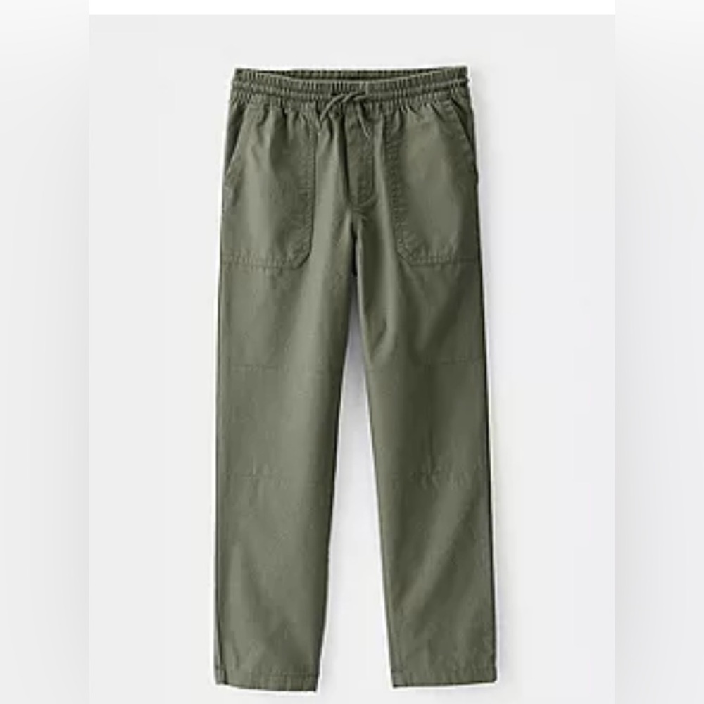 Carter's Boys Straight Regular Fit Pull-On Pant in green size 8/8A.